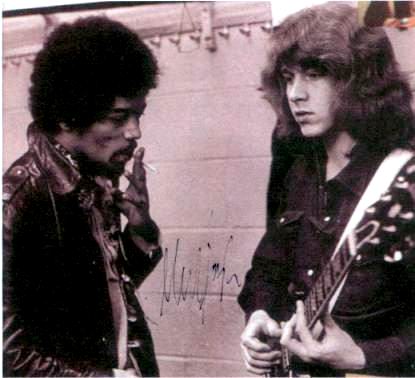 Mick Taylor és Jimi Hendrix